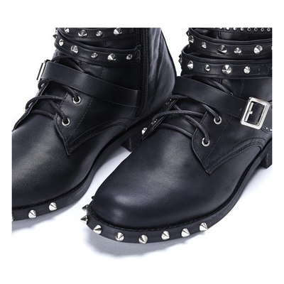 Czarne workery Addyson - Obuwie