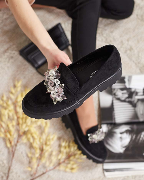 Royalfashion Жіночі мокасини з орнаментом Leyla