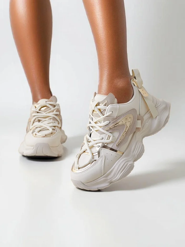 Royalfashion Dámské sportovní tenisky na silnější podrážce Quua