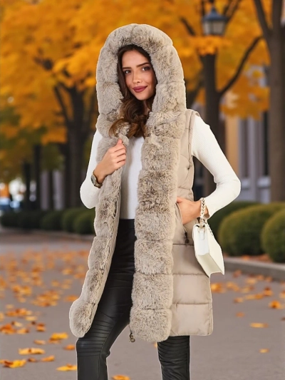 Dámská bunda Royalfashion s odnímatelnými rukávy