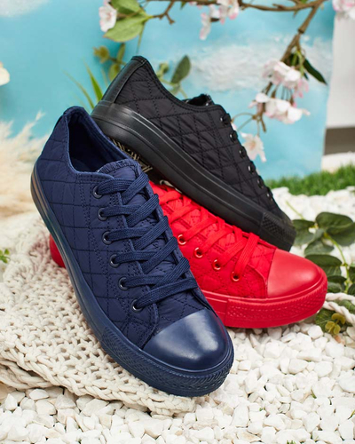 Жіночі Кеди Stella Червоні Тканинні Спортивні на Літо