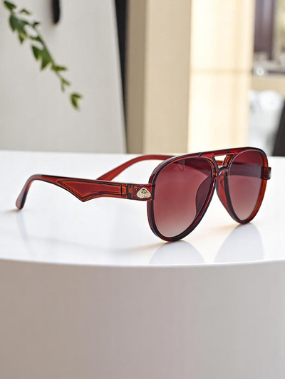 Royalfashion Сонцезахисні окуляри з декоративними дужками Shadow Aviator