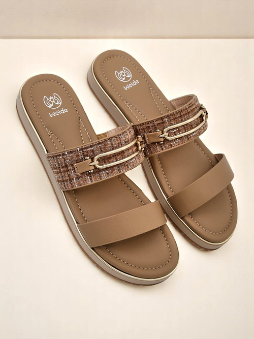 Royalfashion жіночі тапочки на плоскій підошві Mamma