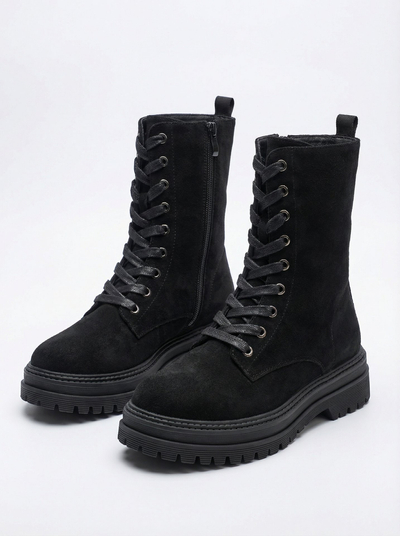 Dámské eko semišové workery Molistea