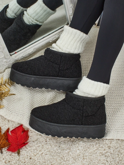 Krátké boty a'la sněhule dámské Marellin