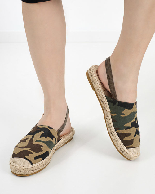 Маргаритки з відкритими підборами - Взуття