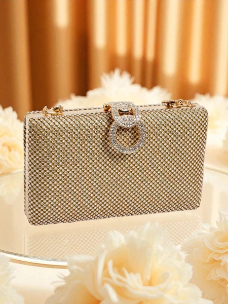 Royalfashion Dámská psaníčko kabelka se zirkony Armeddo