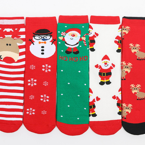 Шкарпетки різдвяні 5шт - Нижня білизна