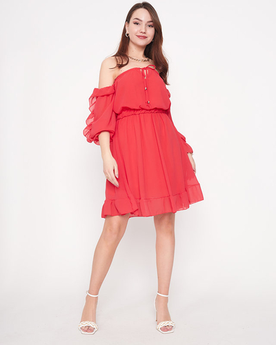 Темно-рожеве жіноче 'Іспанське плаття - Одяг