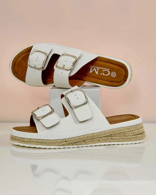 Royalfashion Жіночі шльопанці з пряжками Ossfo