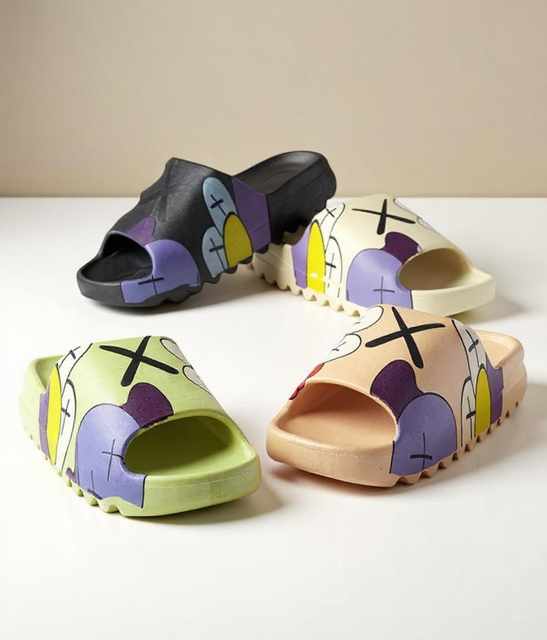 Dámské Gumové Sandály Aurora Černé Stylové na Léto