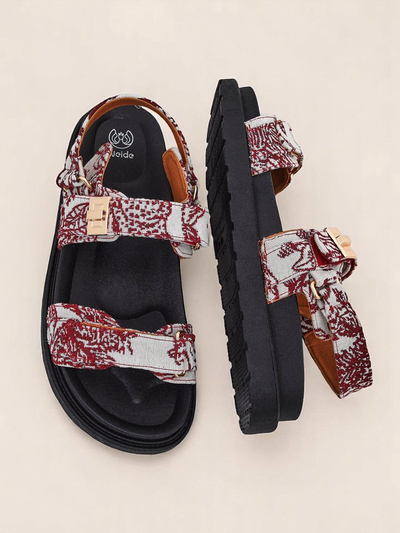 Royalfashion Dámské sandály s potiskem Aloe