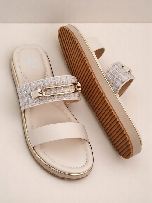 Royalfashion жіночі шльопанці на плоскій підошві Mamma