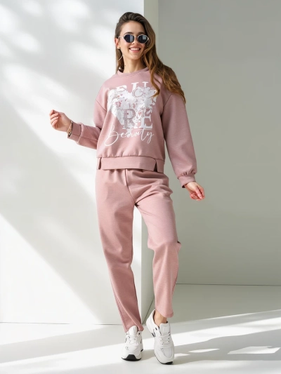 Royalfashion Dámská viskózová souprava s potiskem