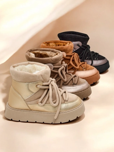 Dámské sněhule na šněrování Royalfashion Iniuc