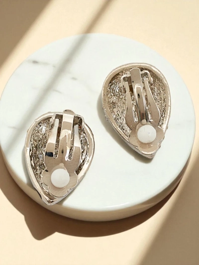 Royalfashion Dámské klipsové náušnice se zirkony