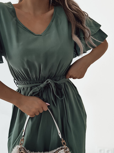 Royalfashion Dámské jednoduché midi šaty