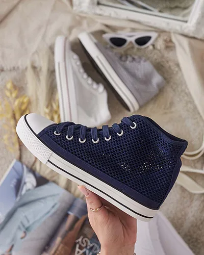 Royalfashion Dámské ažurové tenisky Nizzef