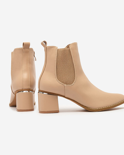 Royalfashion Білі жіночі черевики на шпильці Lady Jeny