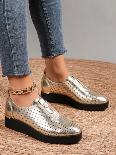 Royalfashion Жіночі черевики без шнурівки Goffies