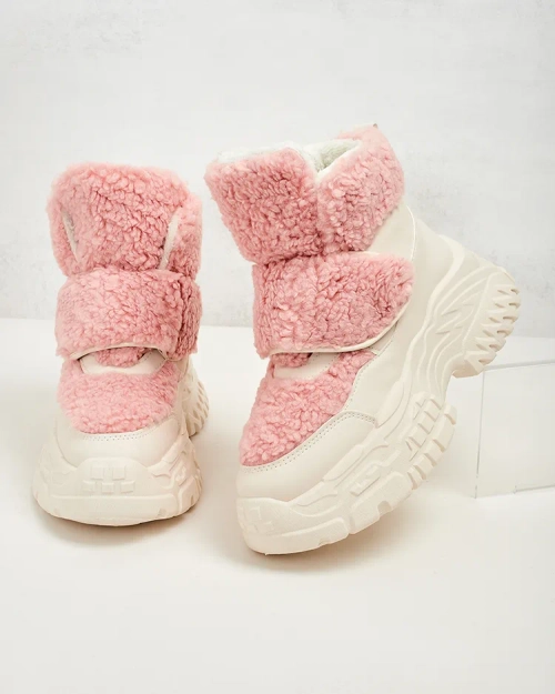 Жіночі снігоступи Royalfashion з овчиною Segulla