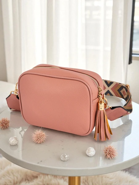 Royalfashion Маленька жіноча сумочка з екошкіри з кольоровим ремінцем Kovi Lace