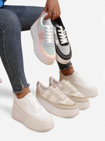 Royalfashion Жіночі платформені кросівки Siserra