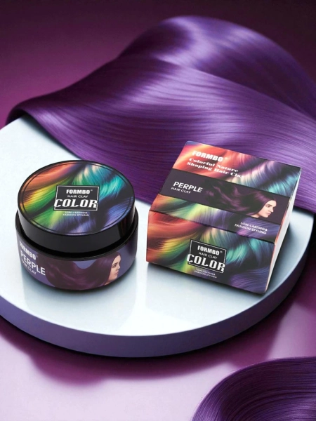 Formbo Persephone Color Perple Clay – fialová hlína pro styling vlasů