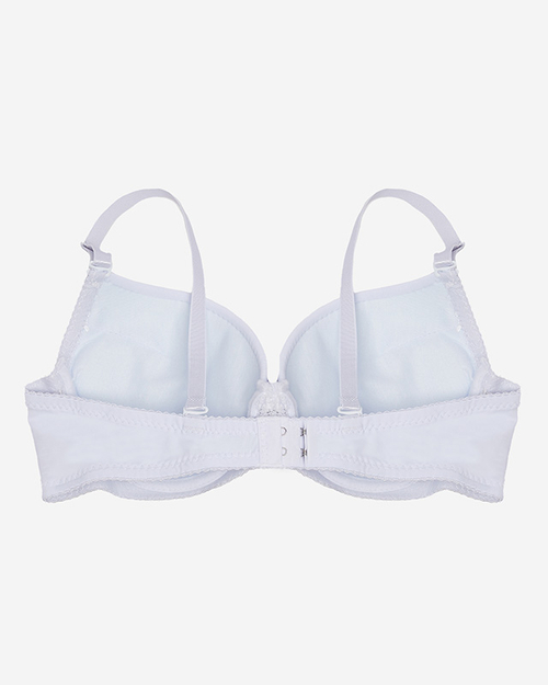 Білий жіночий мереживний бюстгальтер - Нижня білизна