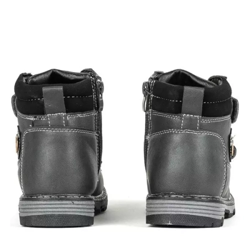 OUTLET Сірі чоботи для хлопчиків Matinesso - Туфлі