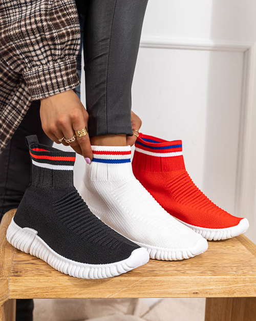 Біле жіноче спортивне взуття Deloni