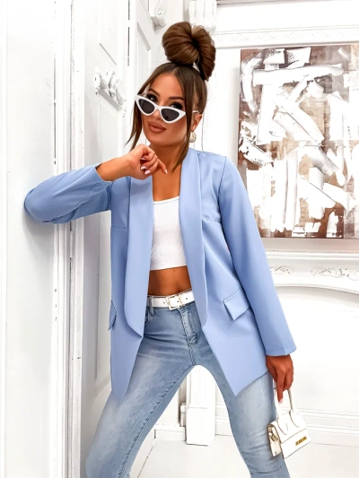 Royalfashion Dámský blazer bez zapínání Elegant