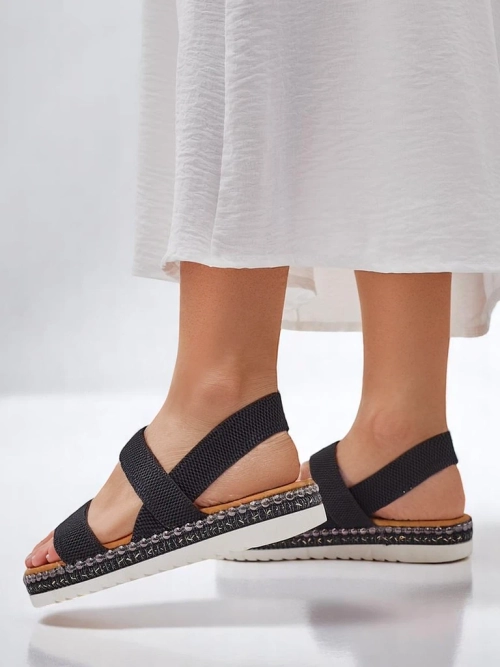 Royalfashion Жіночі сандалі з декоративною підошвою Zindas