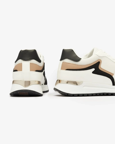 OUTLET Royalfashion Чорно-білі жіночі спортивні кросівки Vegris