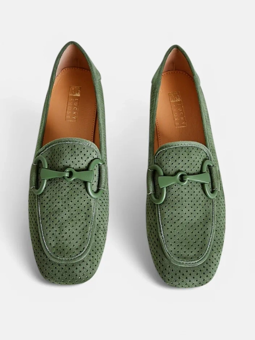 Royalfashion Жіночі перфоровані лофери Laamba