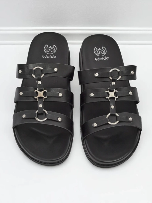 Royalfashion Жіночі шльопанці в стилі римлянок Roma