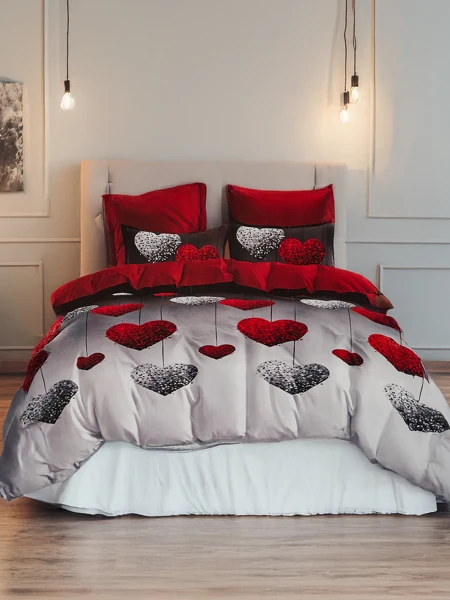 Royalfashion Vzorované povlečení 180x200 sada 3 DÍLNÁ