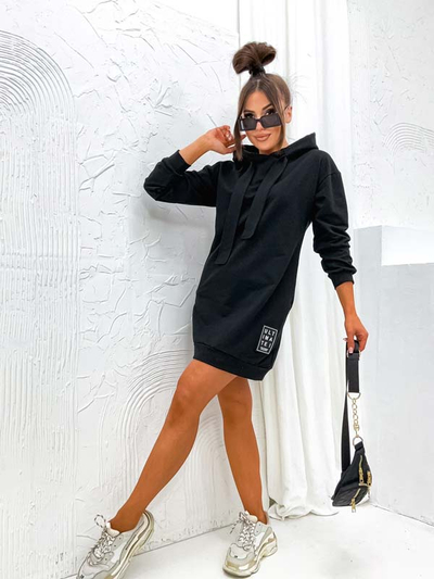 Royalfashion Dámské mini halenkové šaty