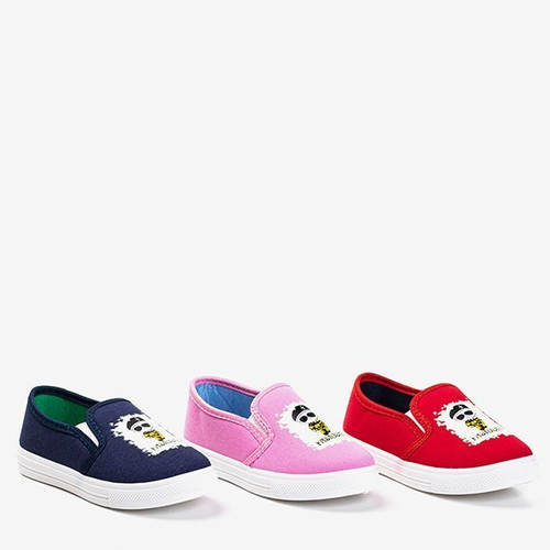 Дитячий рожевий сліп на кросівках Чорниця - Взуття