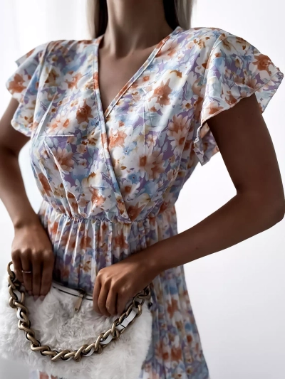 Помаранчева жіноча сукня довжиною до коліна Одяг