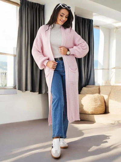 Royalfashion Akrylový pletený dámský cardigan