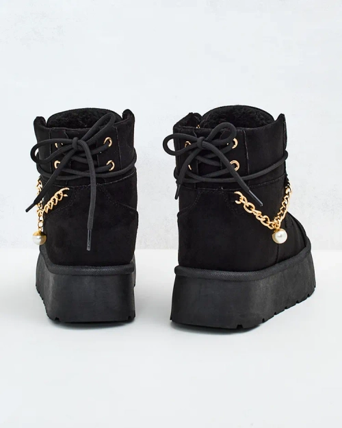 Жіночі черевики Woruces на шнурівці Royalfashion