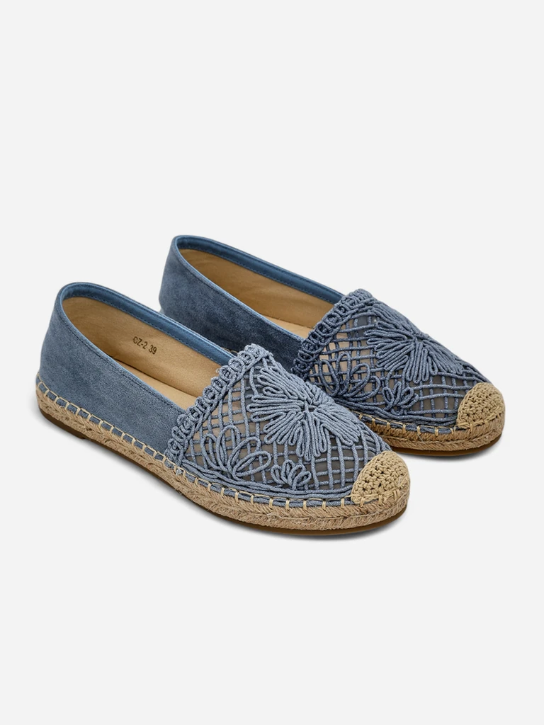 Royalfashion Dámské perforované espadrilky Verela