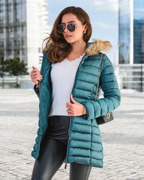 Women's quilted winter jacket by Royalfashion