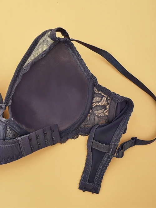 Royalfashion Жіночий бюстгальтер з підкладкою і сіткою