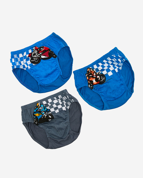 Royalfashion Barevné chlapecké kalhotky 3/bal