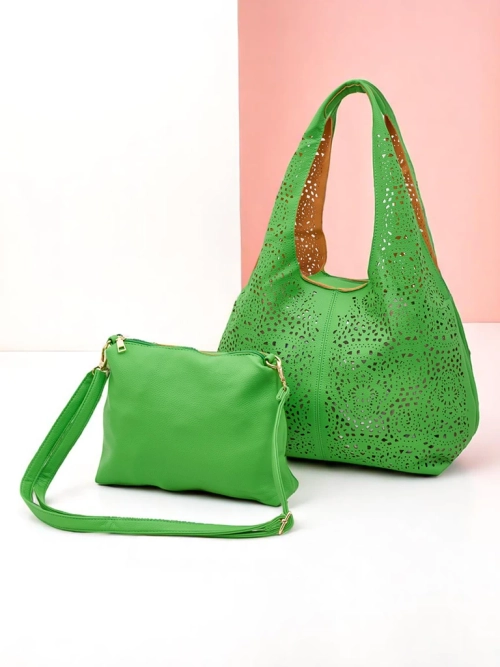 Royalfashion Велика жіноча мереживна сумка-шопер Lira Lace