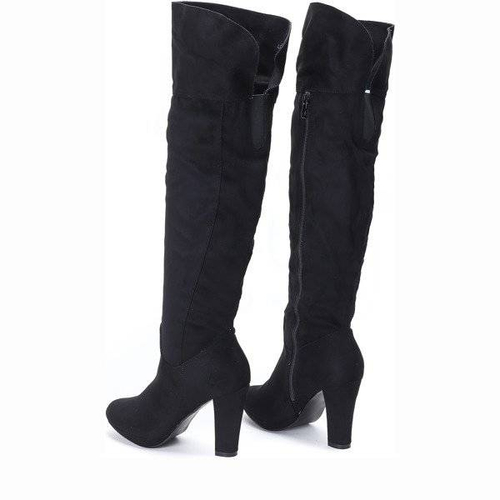 OUTLET Чорні черевики на травневій пошті - Взуття