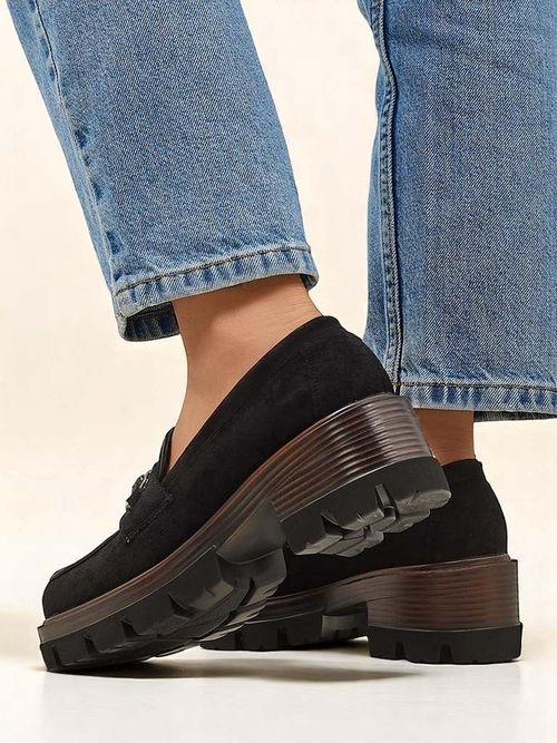 Royalfashion Allar жіночі лоуфери на низькому каблуці