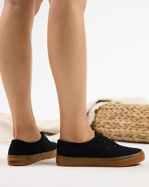 Чорні жіночі кеди Netera